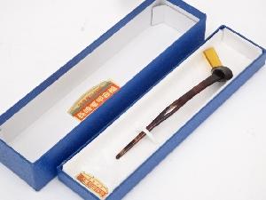 アンティーク　本鼈甲結び簪　□z